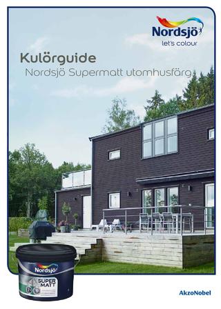 Mattir litir á timburhús