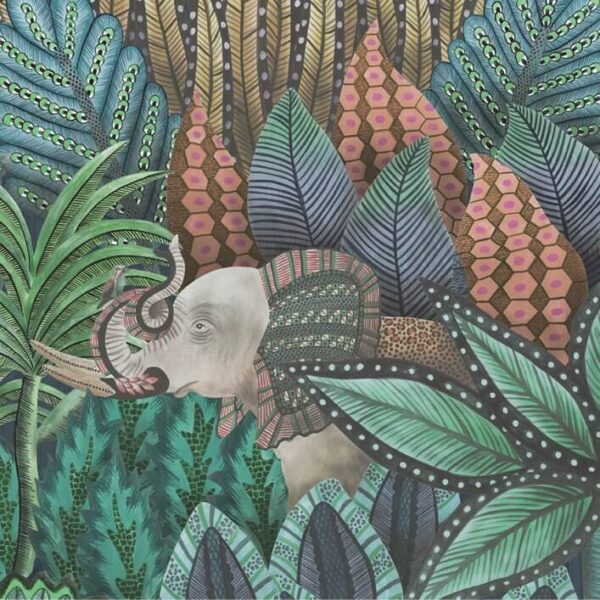 Singita, Viridian Multi - Cole & Son