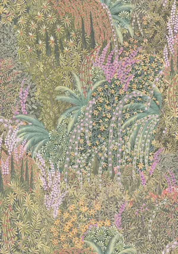 Cascade, Soft Olive & Sage - Cole & Son