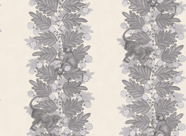 Acacia, Soot & Snow on Parchment - Cole & Son