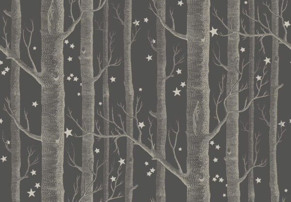 Woods & Stars, Charcoal - Cole & Son