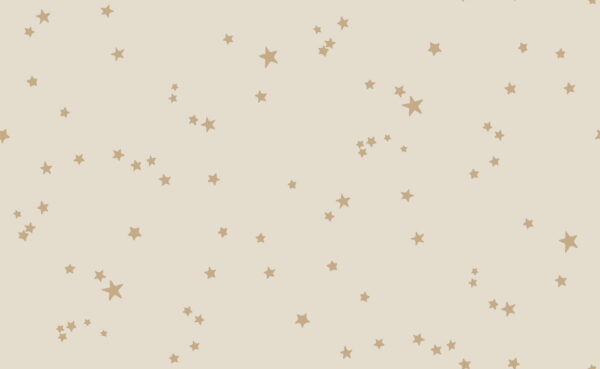Stars, Metallic Gold on Linen - Cole & Son