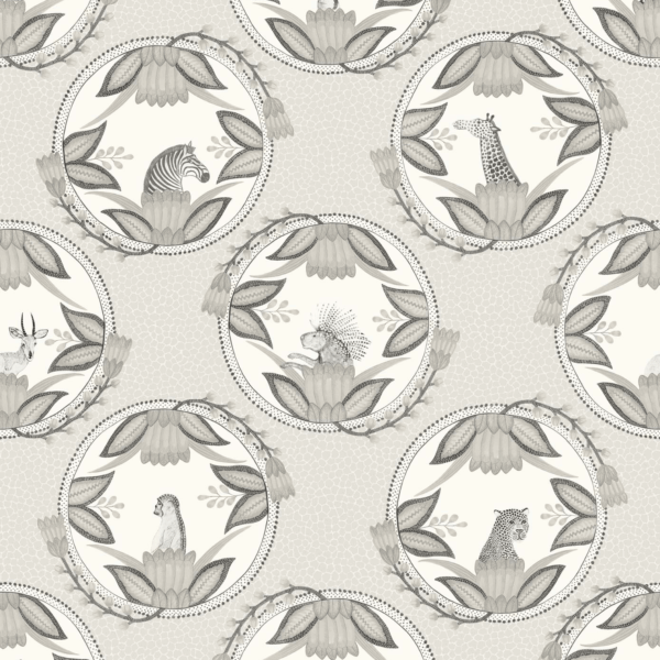 Ardmore Cameos, Grey - Cole & Son