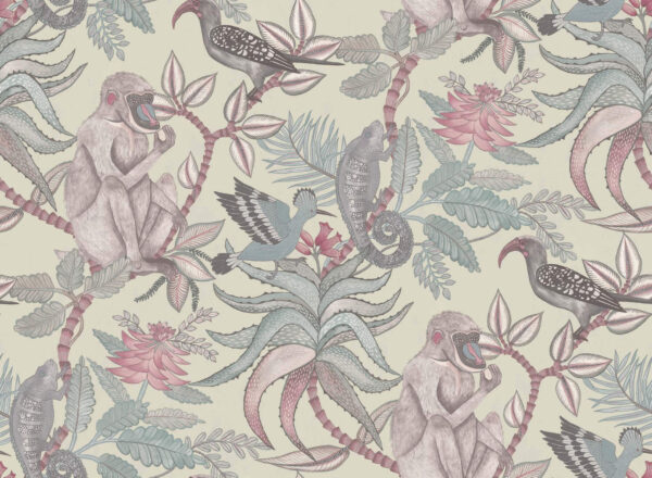 Savuti, Dove & Powder Blue on Safari - Cole & Son