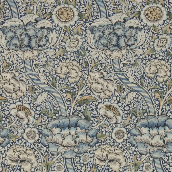 Wandle, Blue/Stone - Morris & Co