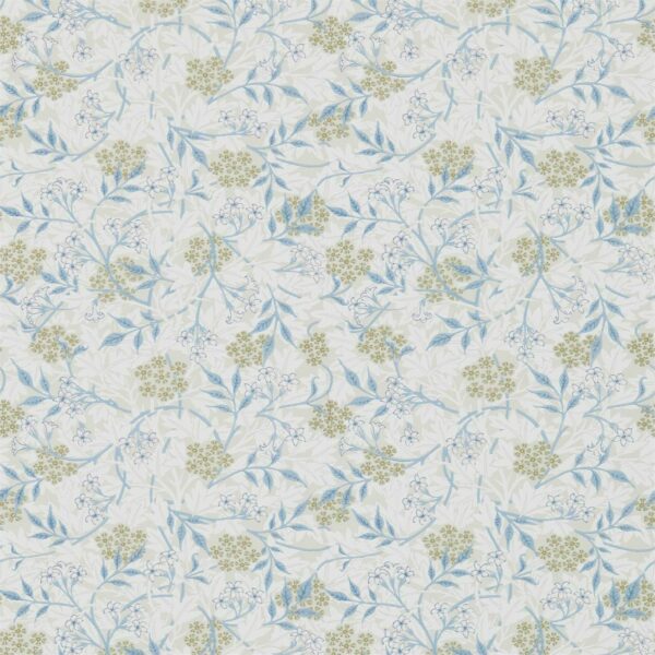 Jasmine, Ecru/Woad - Morris & Co