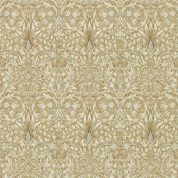 Snakeshead, Gold/Linen - Morris & Co