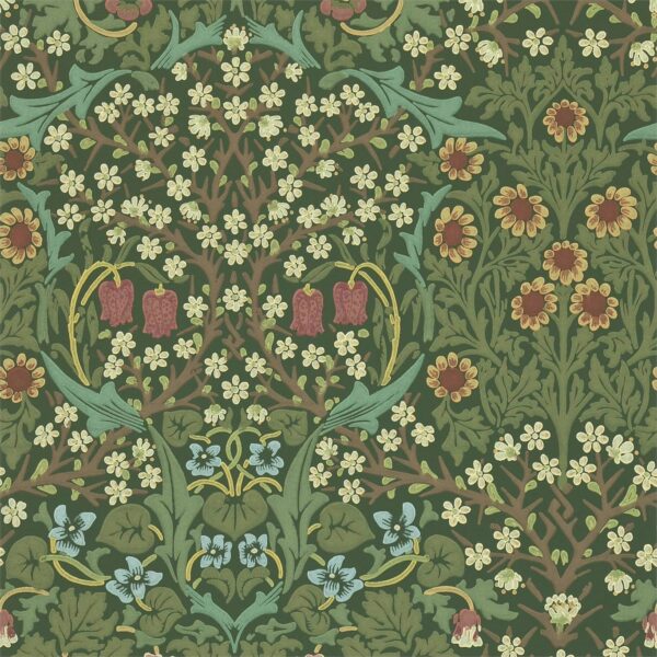 Blackthorn, Green - Morris & Co