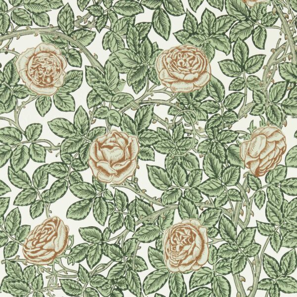 Rambling Rose Leafy Arbour/Pearwood - Morris & Co