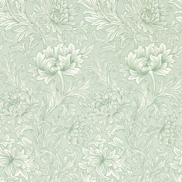 Chrysanthemum Toile Willow - Morris & Co