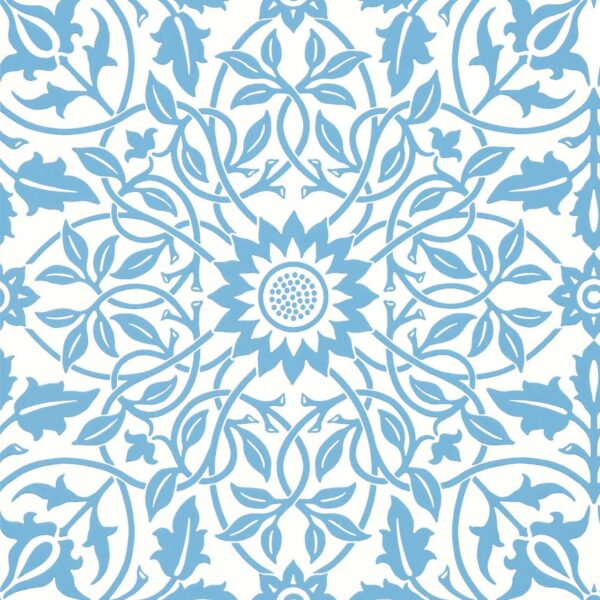 St James Ceiling China Blue - Morris & Co