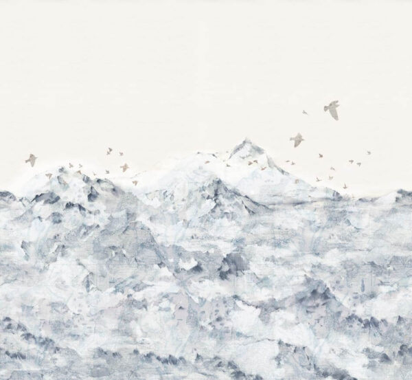 Paper Mountains, Blue - Rebel Walls
