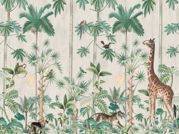 Giraffe's Stroll - Rebel Walls
