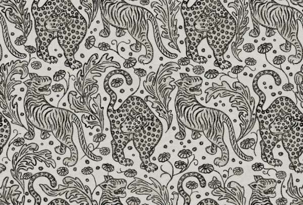 Year Of The Tiger Graphite - Rebel Walls