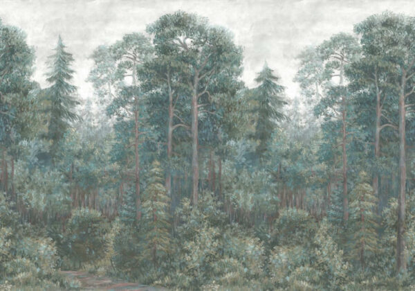 Green Wood Emerald - Rebel Walls