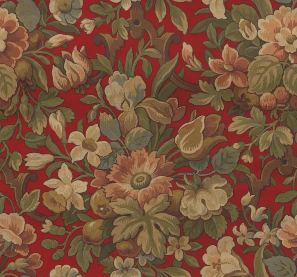Vintage Flora Velvet - Rebel Walls