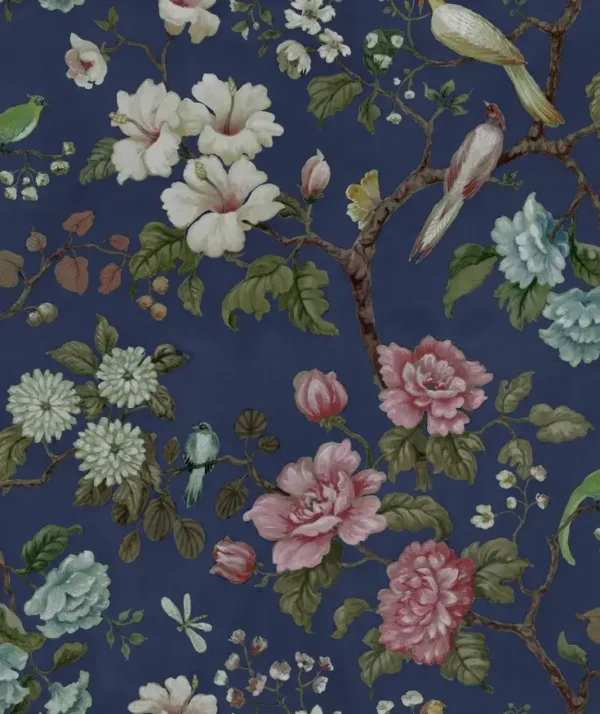 Petit Flora Blue - Rebel Walls