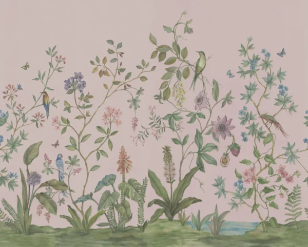 Chinoiserie Pink - Rebel Walls