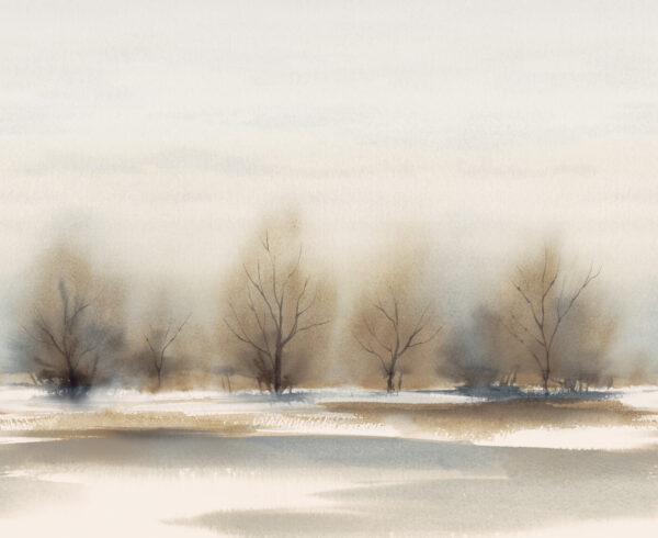 Watercolour Landscape - Boråstapeter