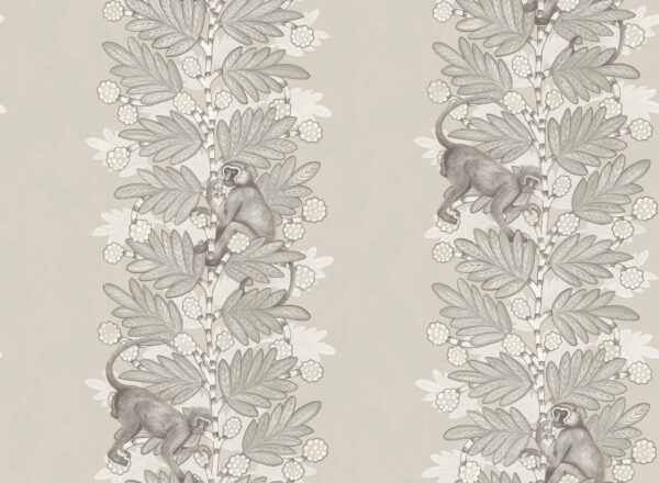 Acacia, Taupe & White on Stone - Cole & Son