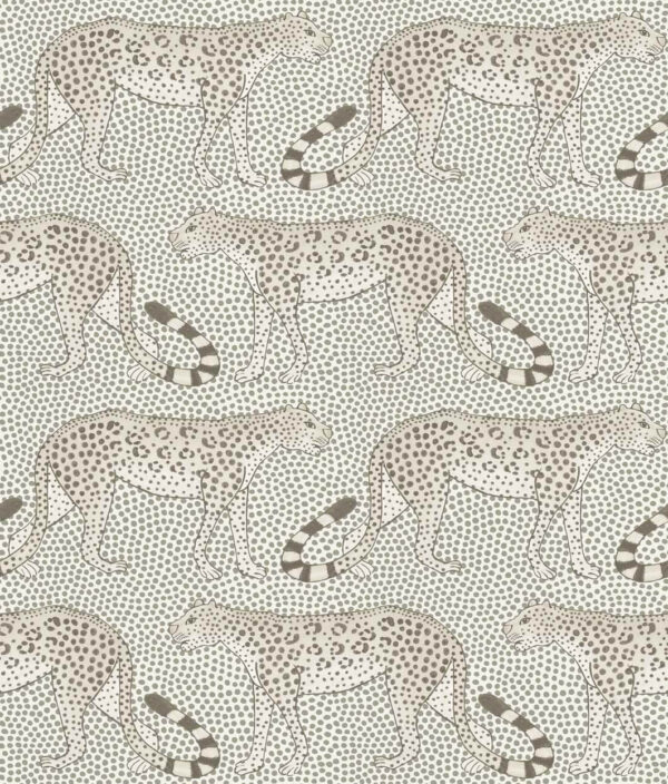 Leopard Walk, Soot on Snow - Cole & Son