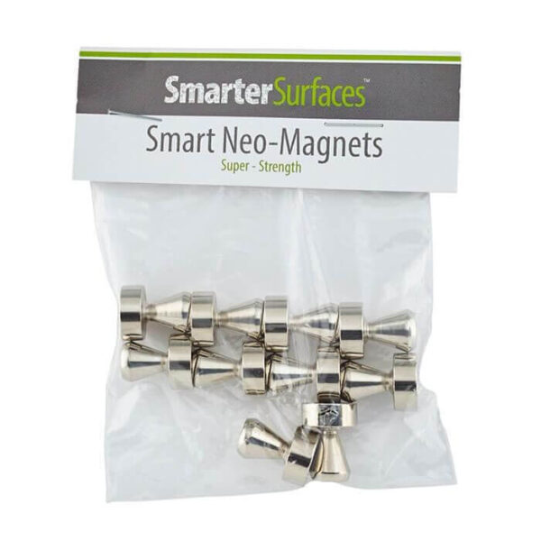 Seglar fyrir segulmálningu, 10 stk – Smarter Surfaces™