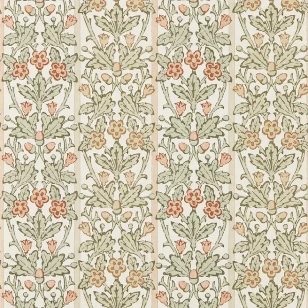 Oak & Blossom, Chestnut/Primrose - Morris & Co
