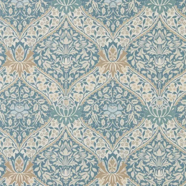 Norbury, Woad/Linen - Morris & Co