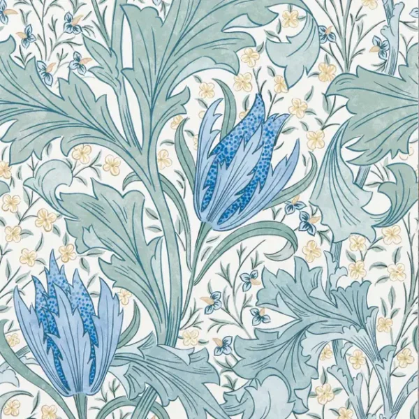 Lent Lily, Cornflower Blue - Morris & Co