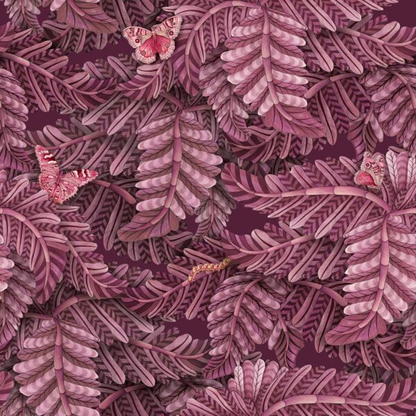 Acacia Canopy, Plum - Cole & Son