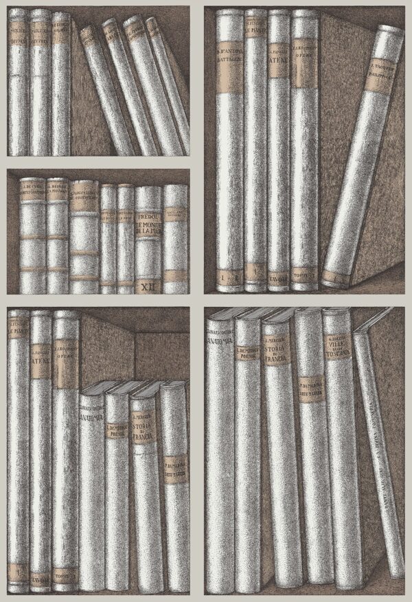 Ex Libris Stone & Linen - Cole & Son