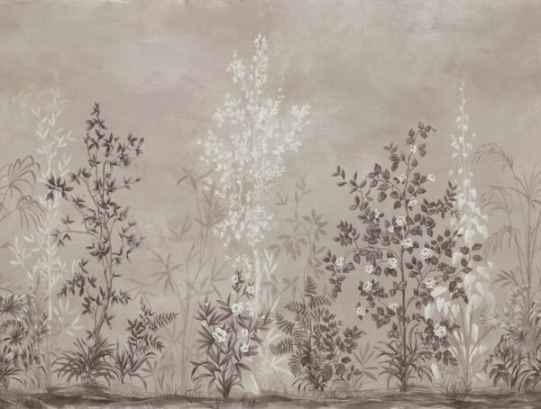 Chinoiserie Haze, Sand - Rebel Walls