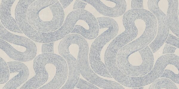 Zen Mural, Indigo Blue - Sandberg