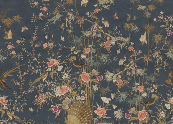 Chinoiserie Garden, Dark - Sandberg