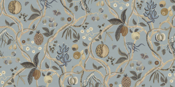 Tree of Life Mural, Light Blue - Sandberg
