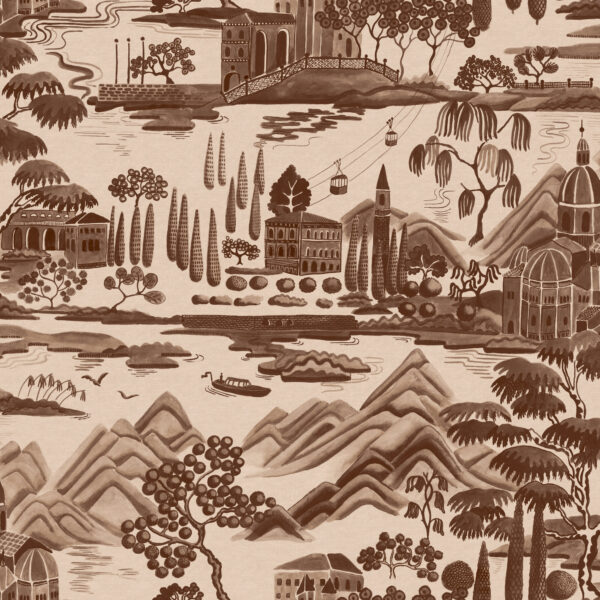 Lake Como, Brown - Sandberg
