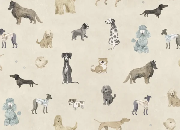 Taiga and Friends, Beige - Sandberg