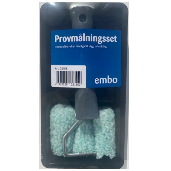Rúllusett og bakki - Embo, 5cm kefli