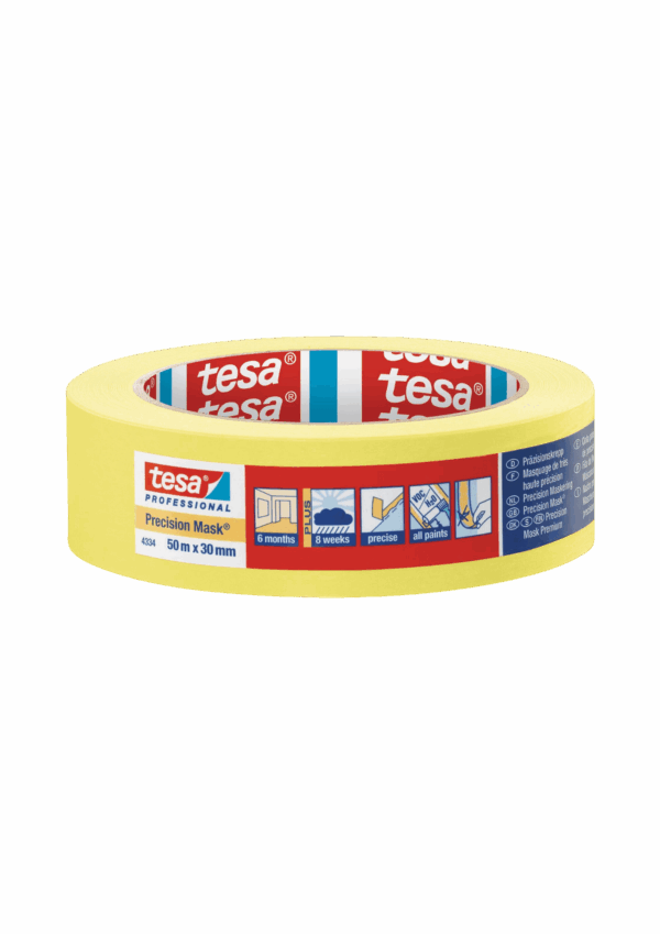 Límband - Tesa, Precision gult 30mm